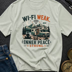 Wi-Fi Weak Inner Peace Strong - T-Shirt