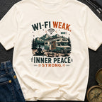 Wi-Fi Weak Inner Peace Strong - T-Shirt