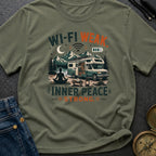 Wi-Fi Weak Inner Peace Strong - T-Shirt