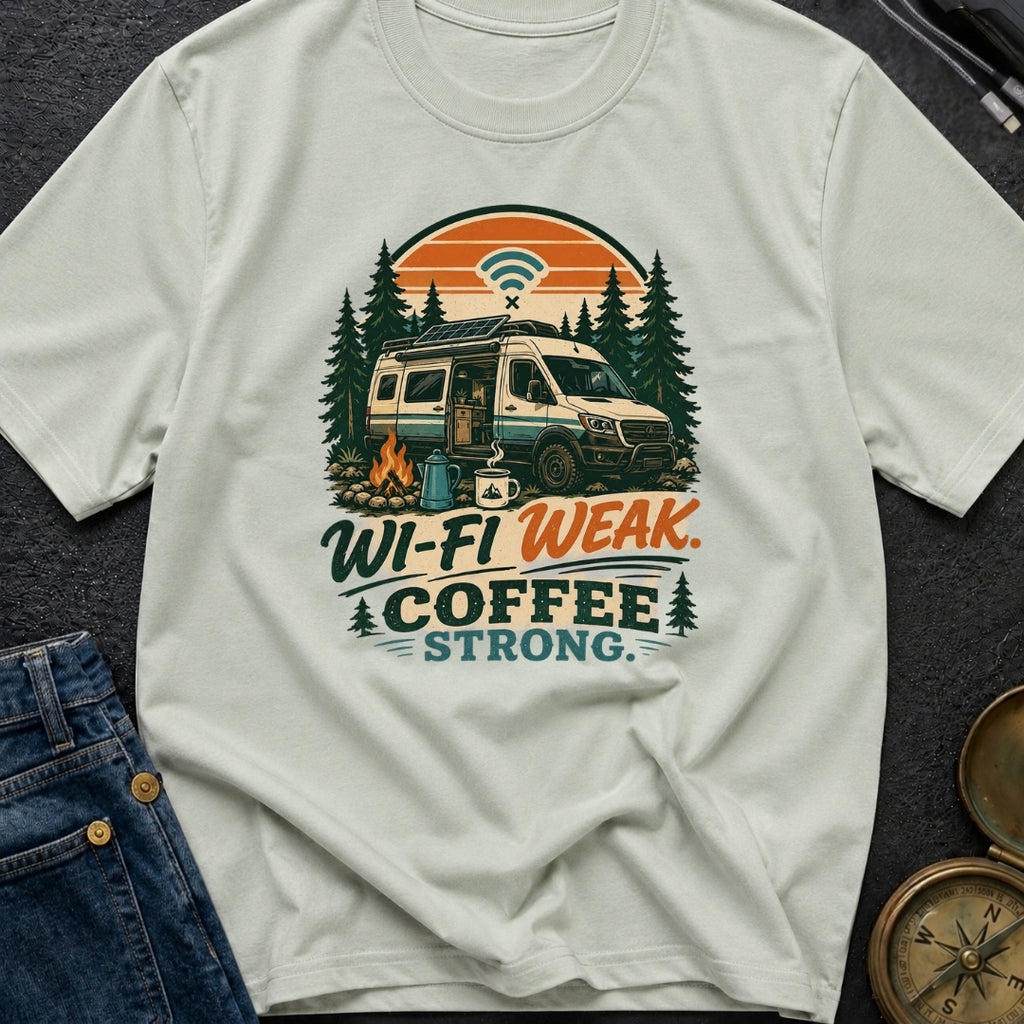 Caffeine Over Connection - T-Shirt