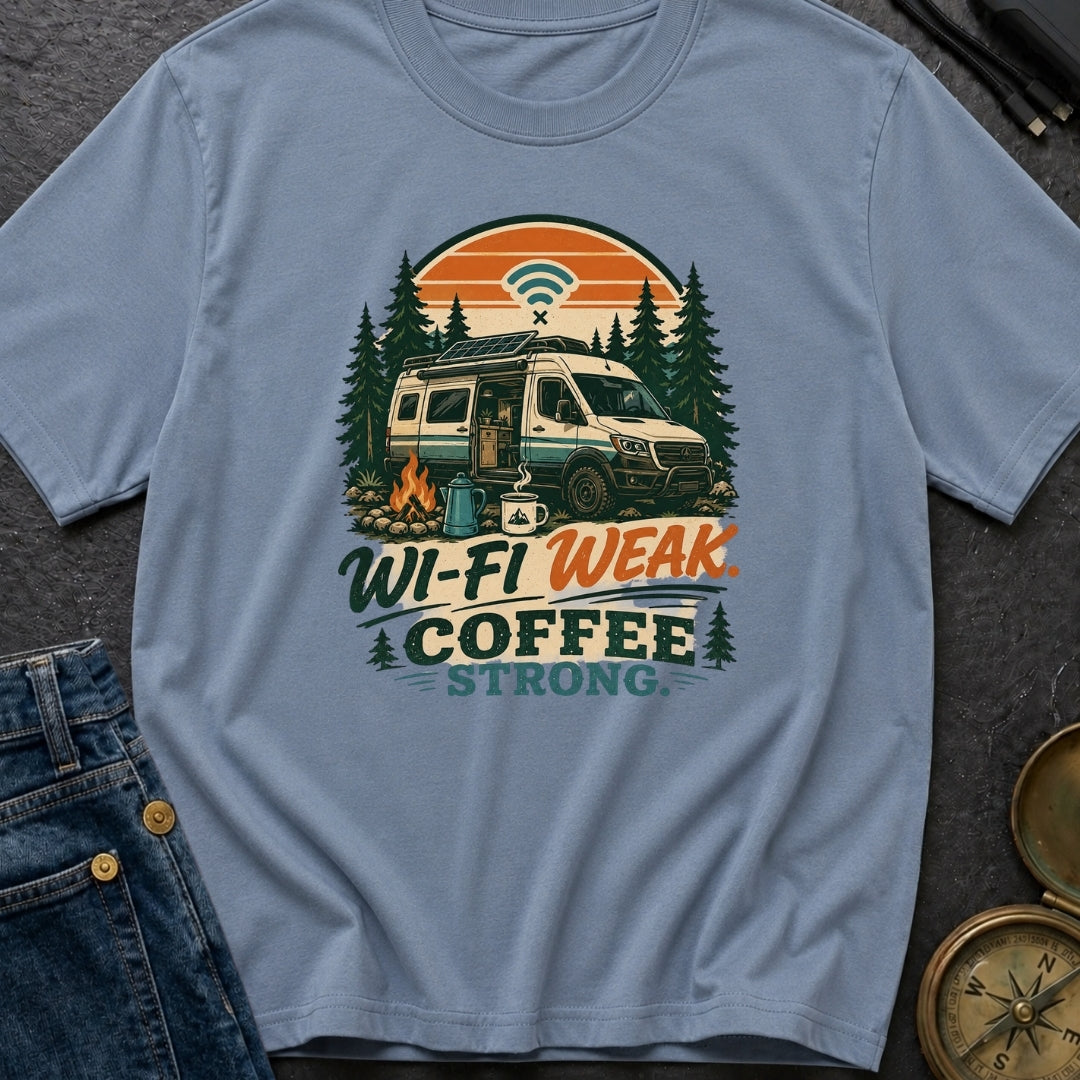 Caffeine Over Connection - T-Shirt