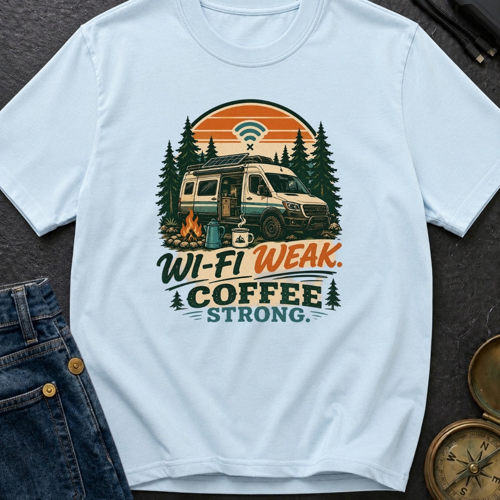 Caffeine Over Connection - T-Shirt