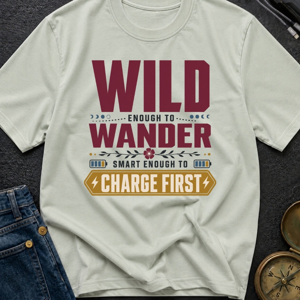 Wander And Charge - T-Shirt