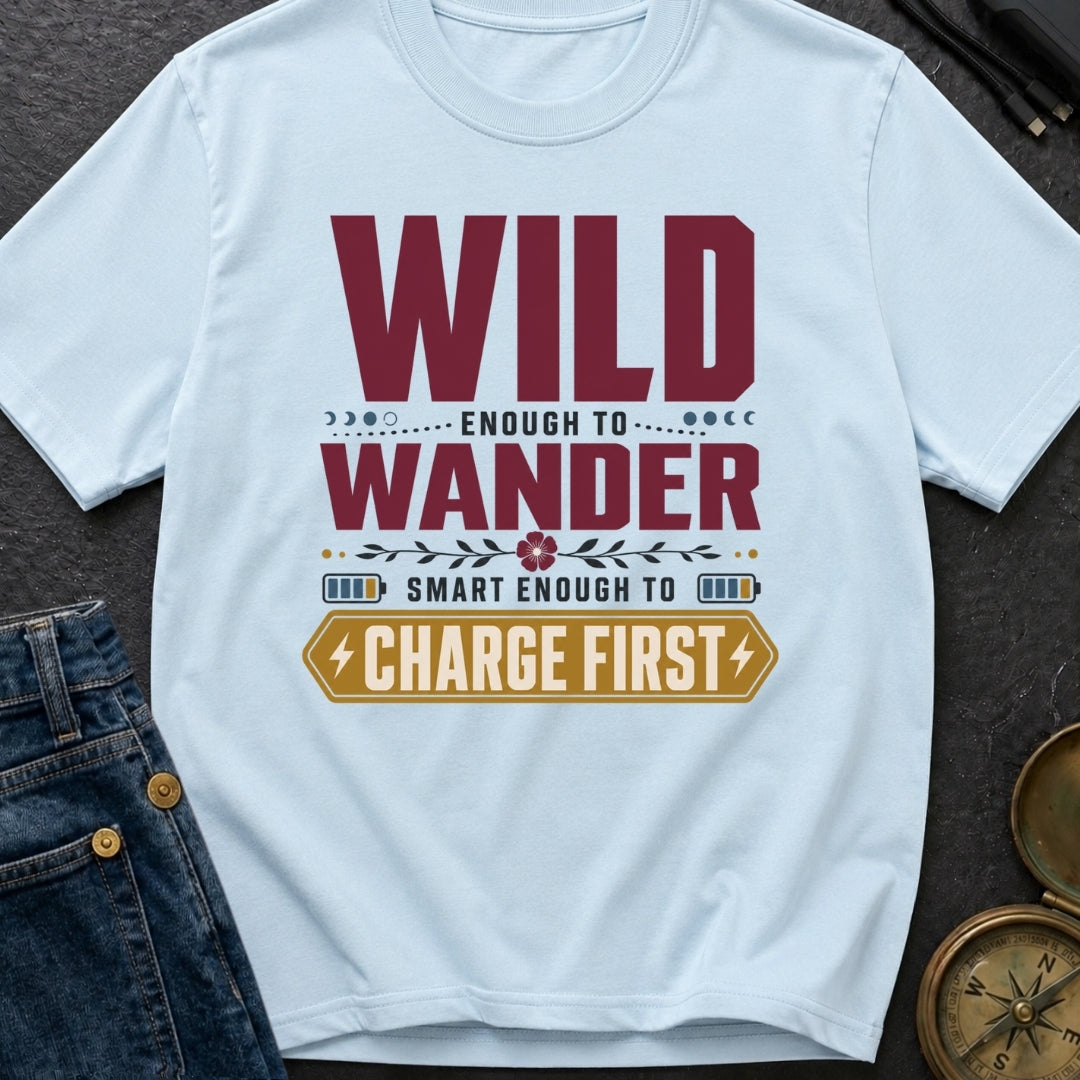 Wander And Charge - T-Shirt
