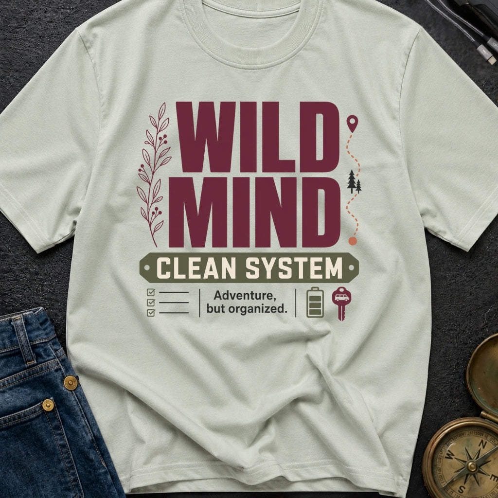 Organized Wild Wanderer - T-Shirt