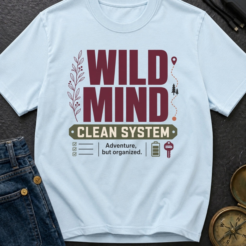 Organized Wild Wanderer - T-Shirt