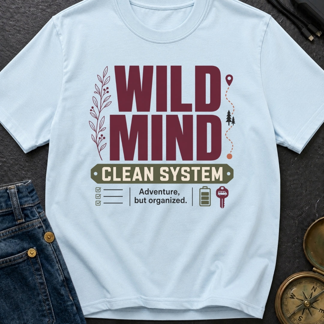 Organized Wild Wanderer - T-Shirt