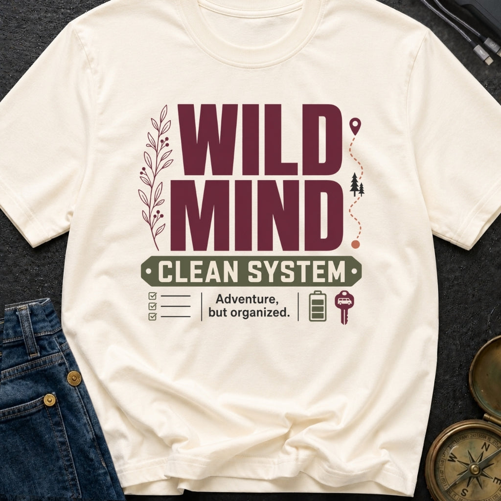 Organized Wild Wanderer - T-Shirt