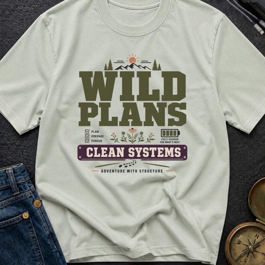 Wild Plans Clean Watts - T-Shirt
