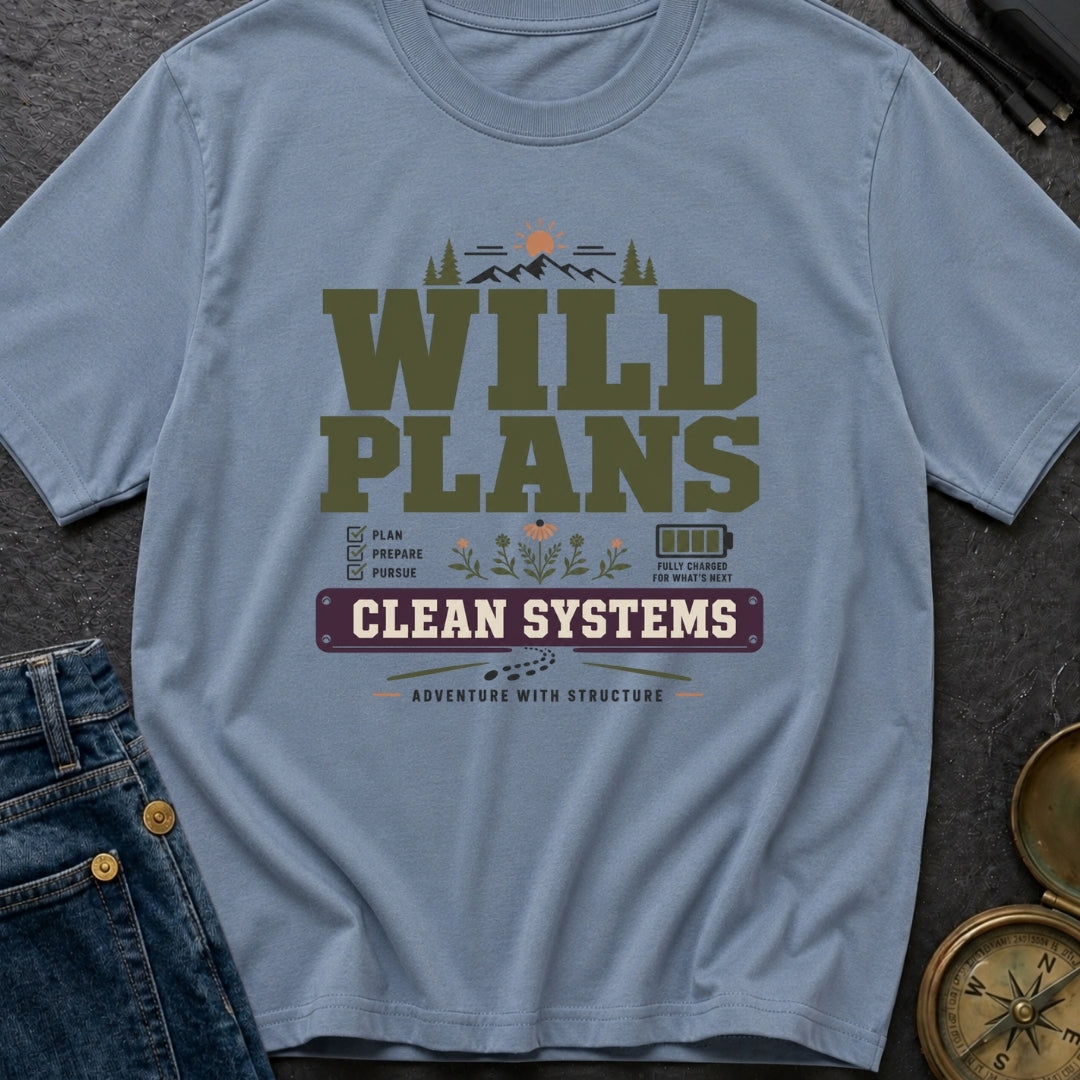 Wild Plans Clean Watts - T-Shirt
