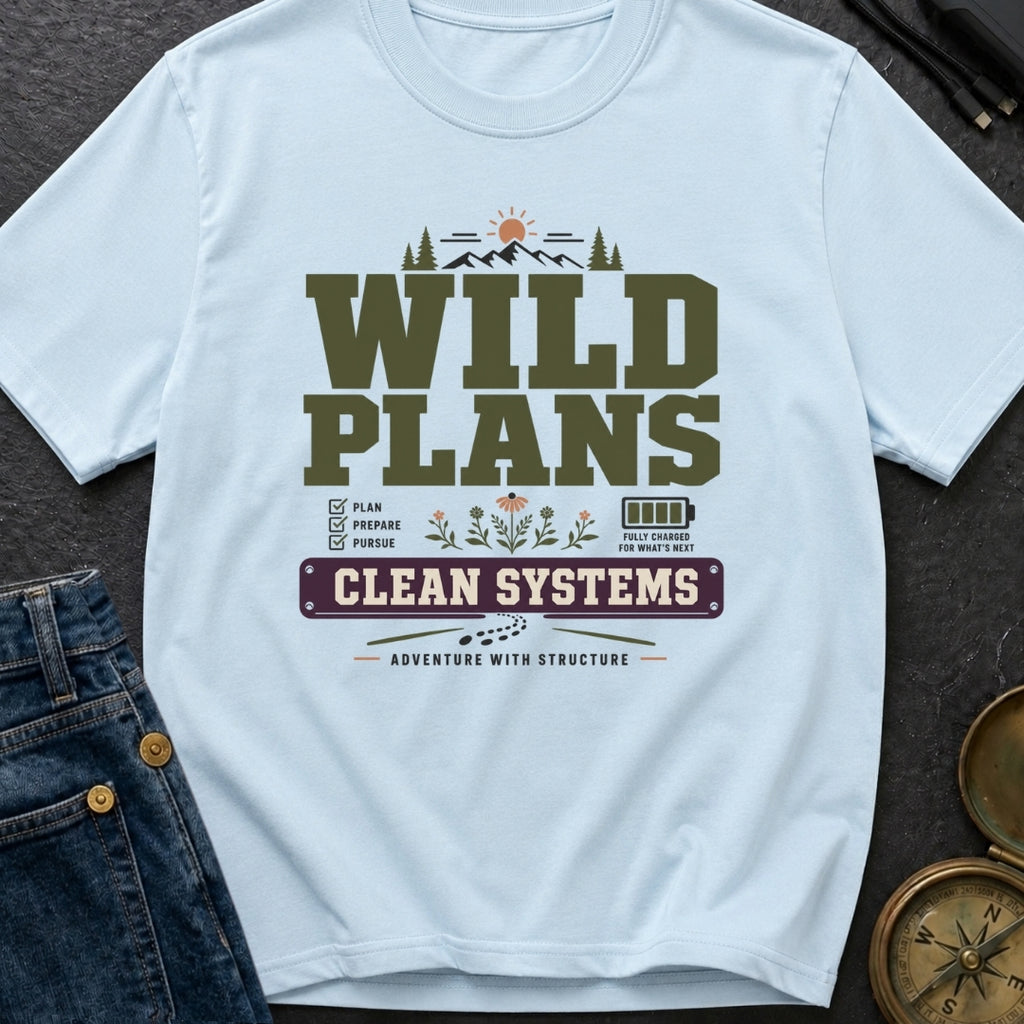 Wild Plans Clean Watts - T-Shirt