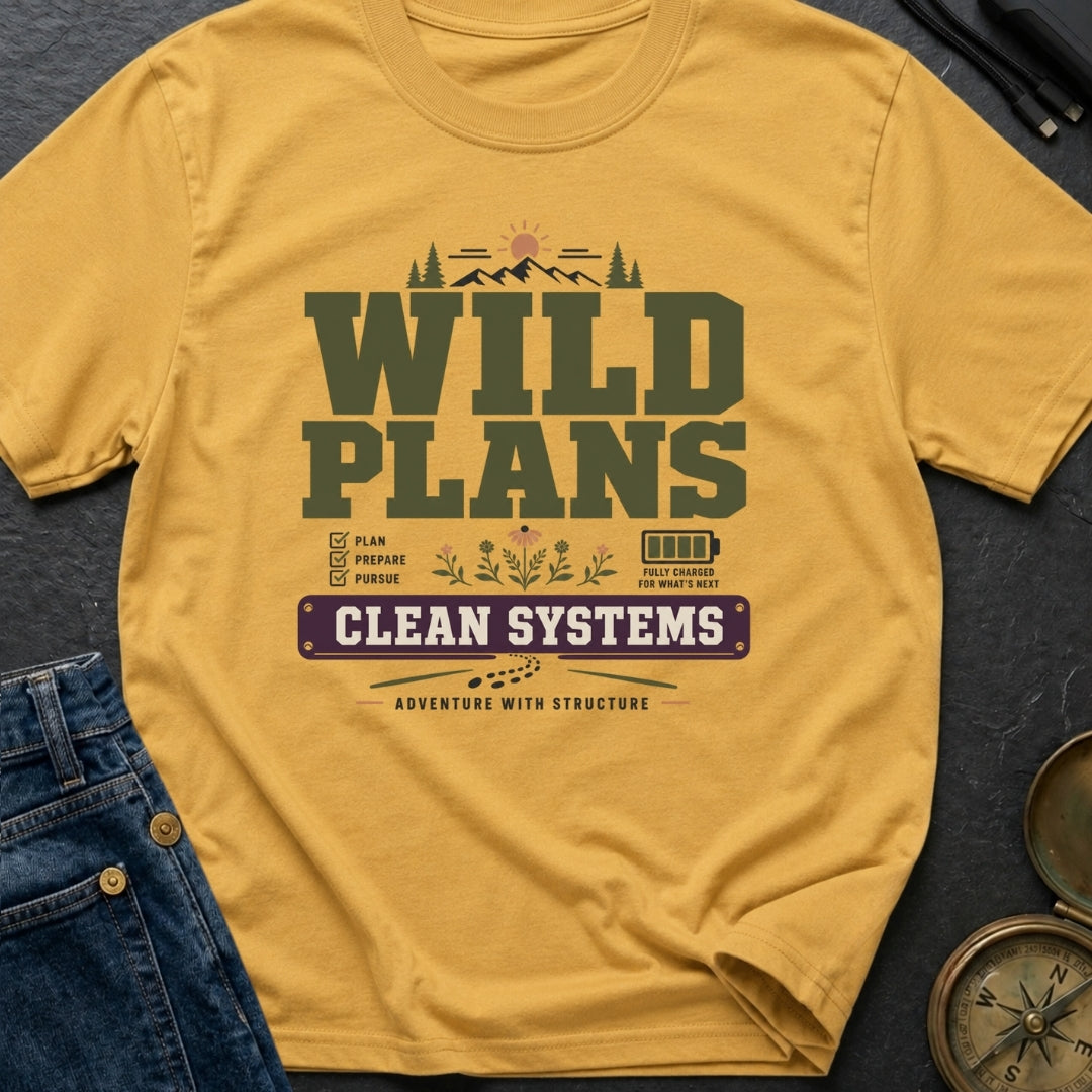 Wild Plans Clean Watts - T-Shirt