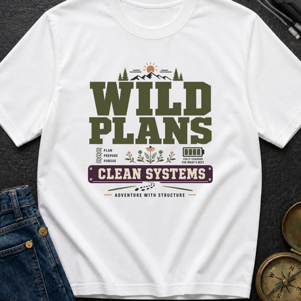 Wild Plans Clean Watts - T-Shirt