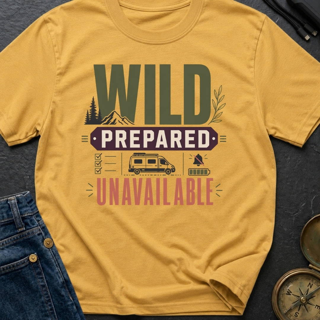 Wildly Prepared And Offline - T-Shirt