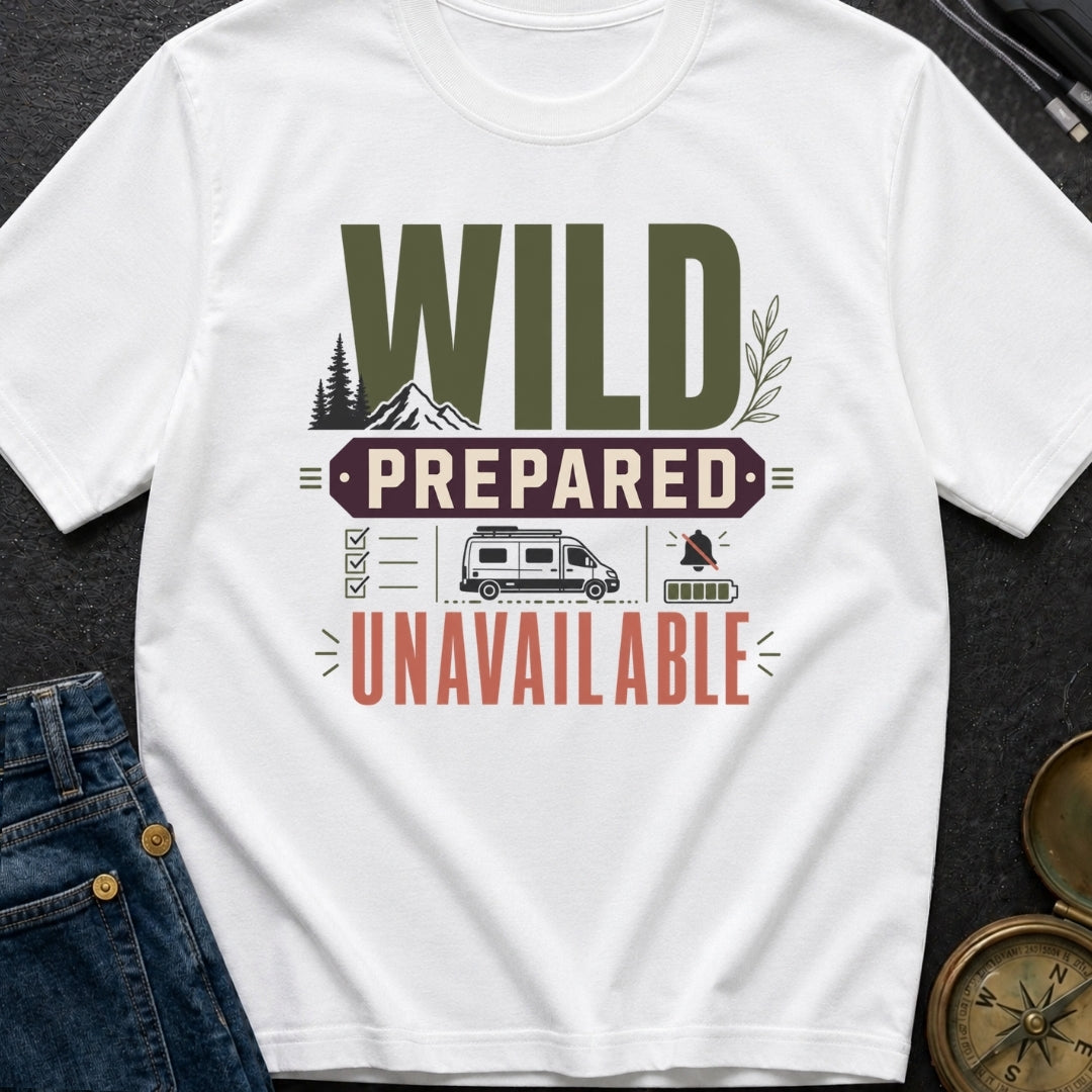 Wildly Prepared And Offline - T-Shirt