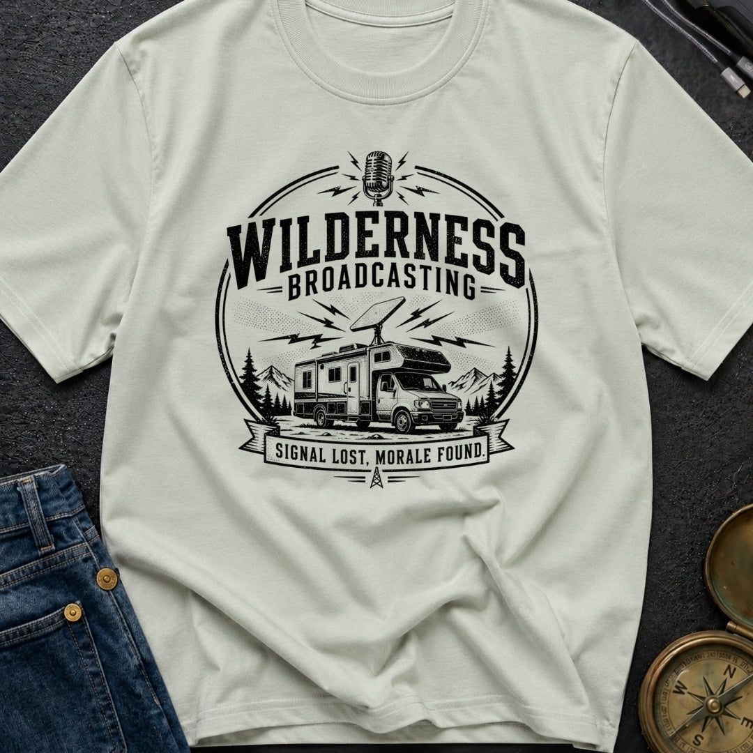 Broadcasting From The Wild - T-Shirt