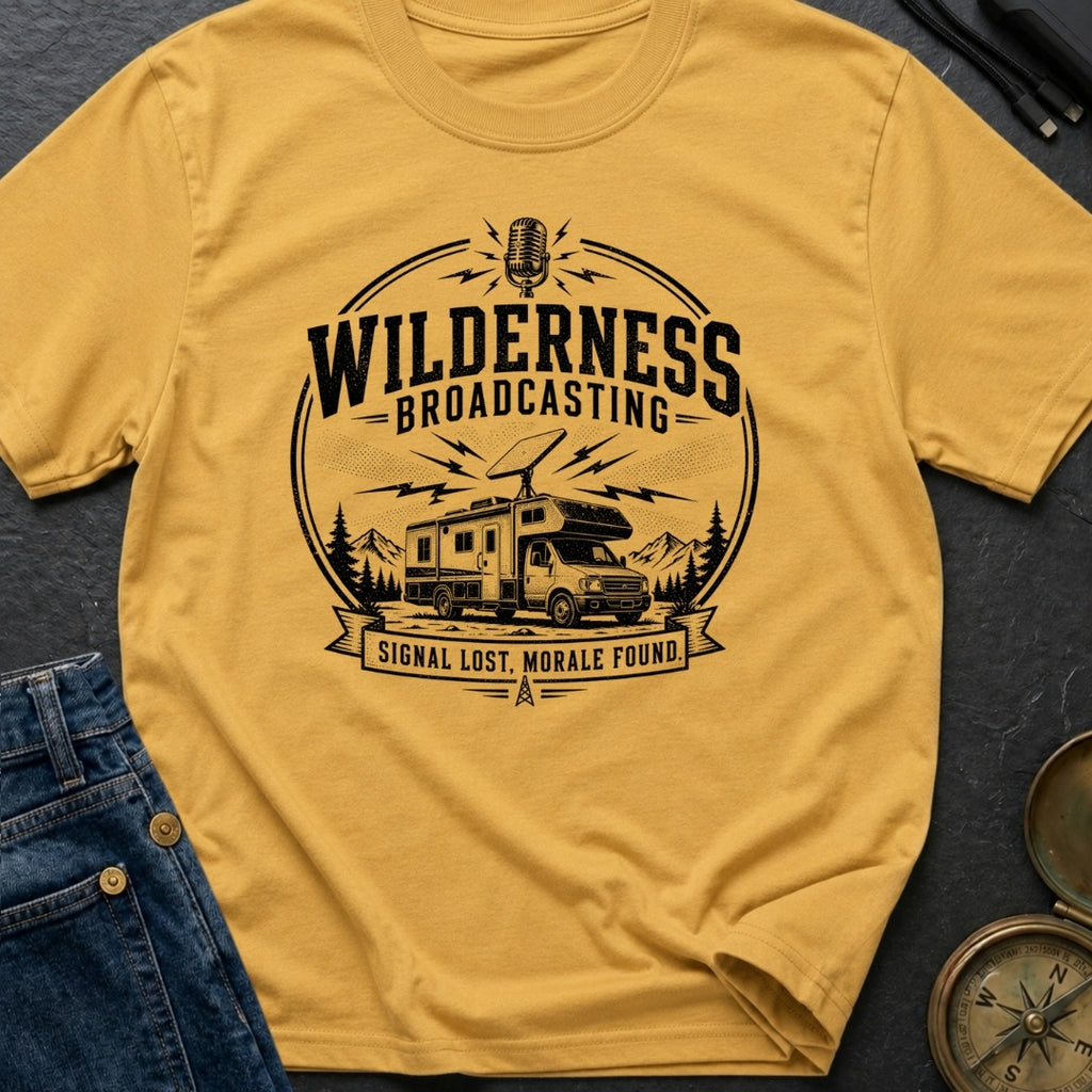 Broadcasting From The Wild - T-Shirt