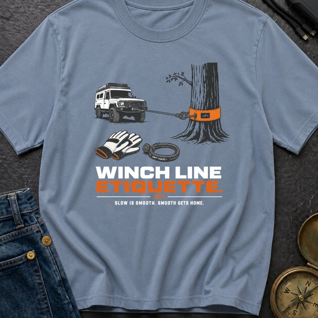 Winch Line Etiquette - T-Shirt
