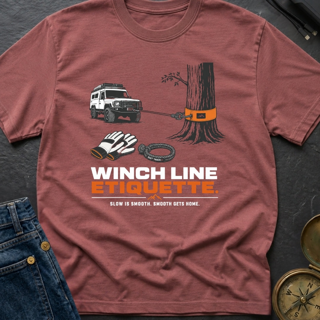 Winch Line Etiquette - T-Shirt