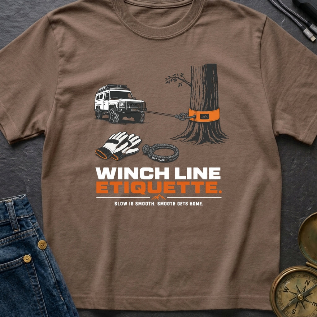 Winch Line Etiquette - T-Shirt