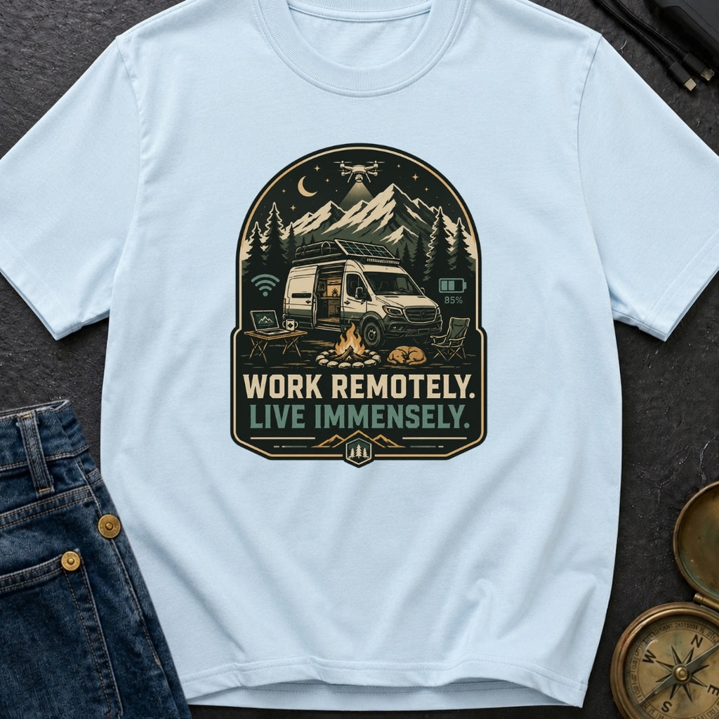 Remote Life Vibes - T-Shirt