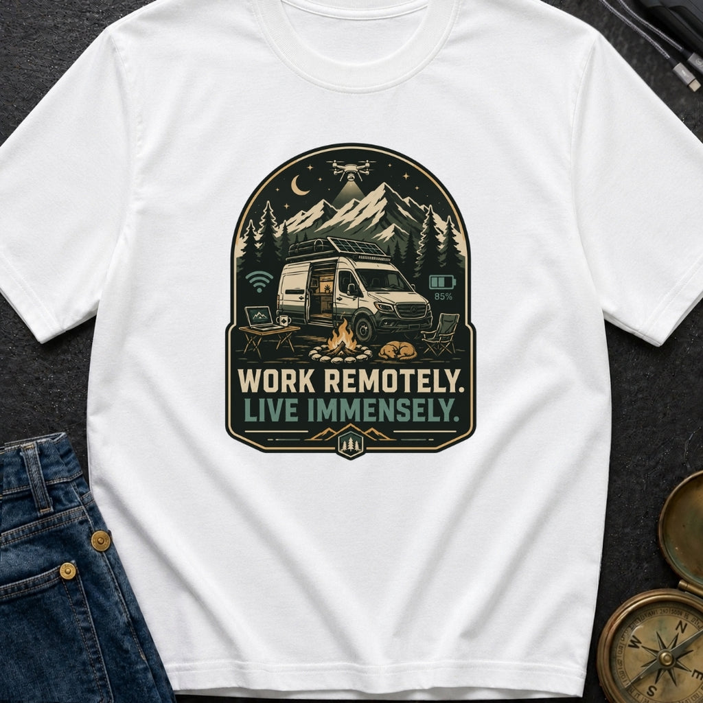 Remote Life Vibes - T-Shirt