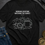 Sunset Overtime Approved - T-Shirt