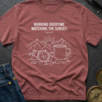 Sunset Overtime Approved - T-Shirt