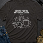 Sunset Overtime Approved - T-Shirt