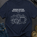 Sunset Overtime Approved - T-Shirt
