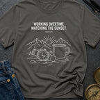 Sunset Overtime Approved - T-Shirt