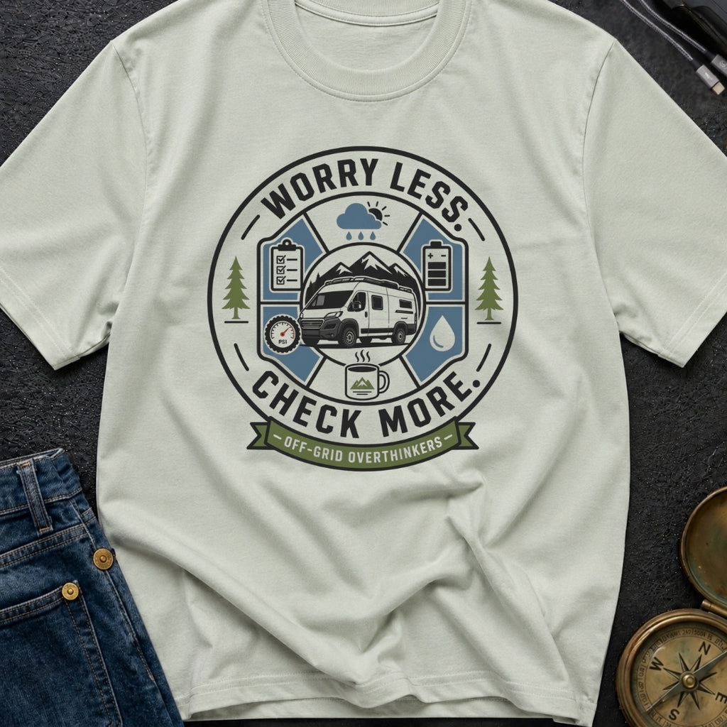 Overthinking Wanderlust Checklist - T-Shirt