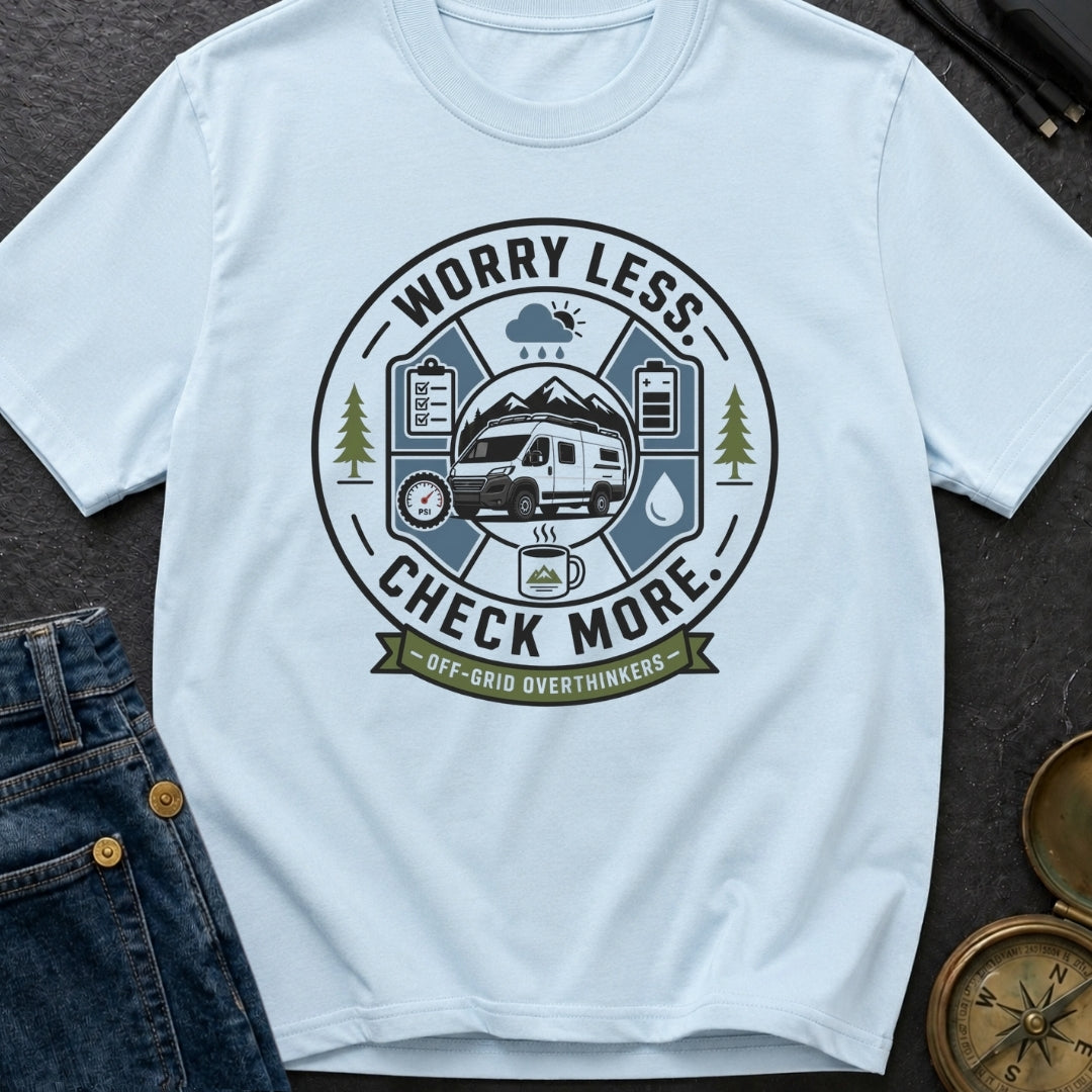 Overthinking Wanderlust Checklist - T-Shirt