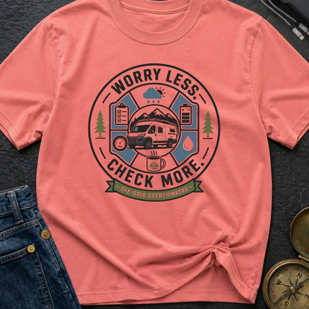 Overthinking Wanderlust Checklist - T-Shirt