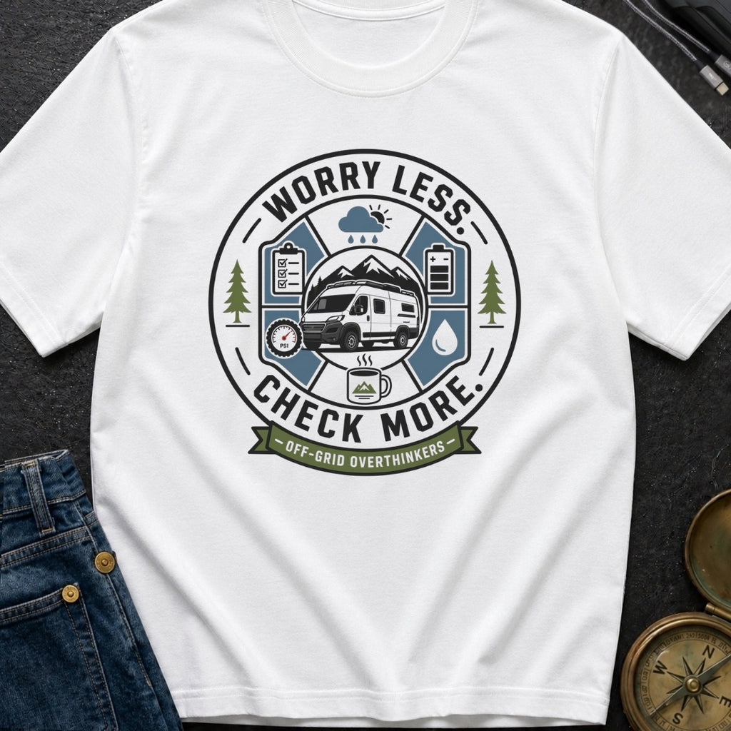 Overthinking Wanderlust Checklist - T-Shirt