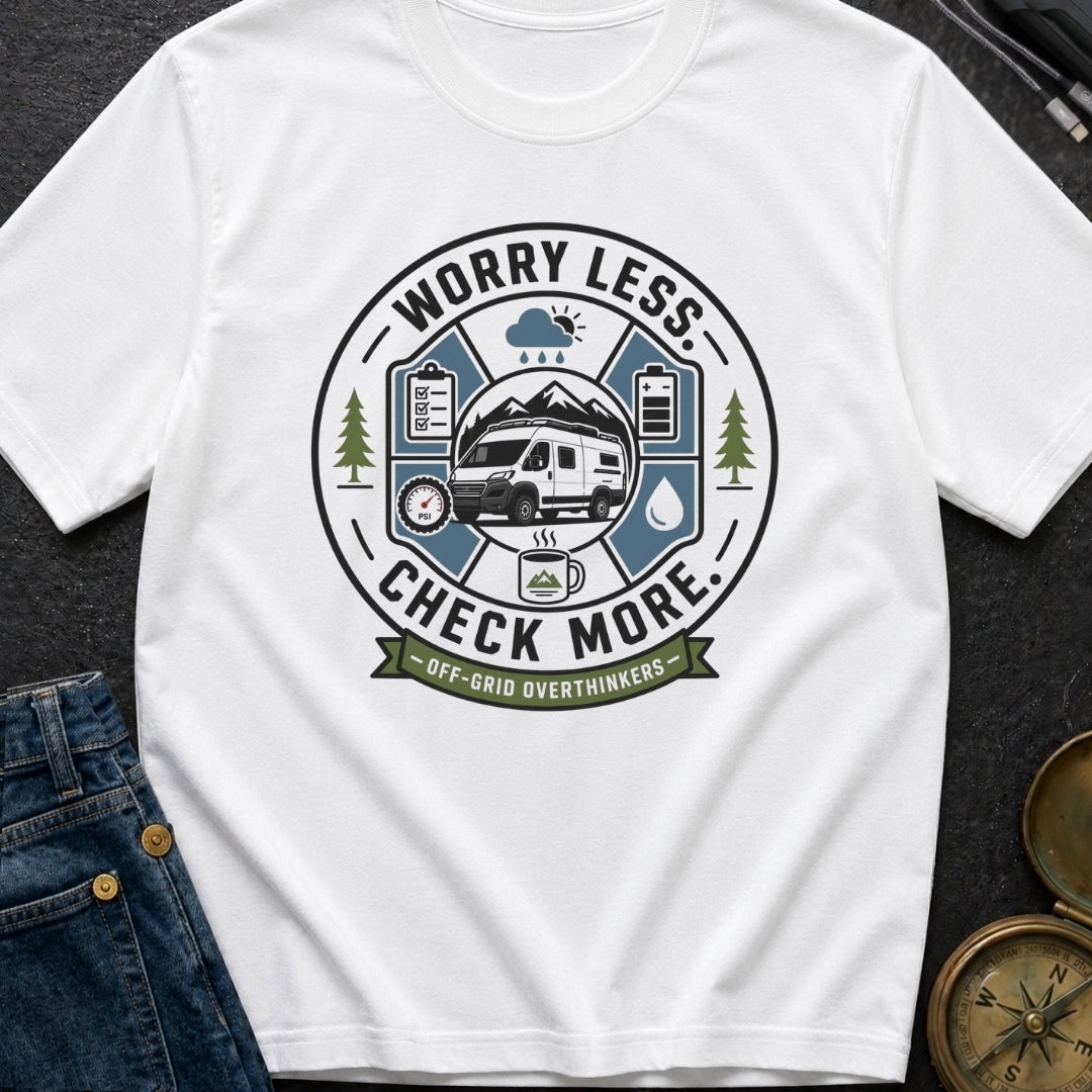 Overthinking Wanderlust Checklist - T-Shirt