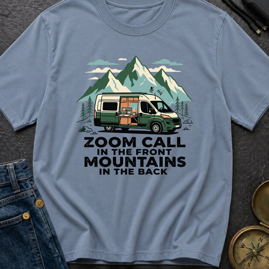 Mountains Meet Meetings - T-Shirt