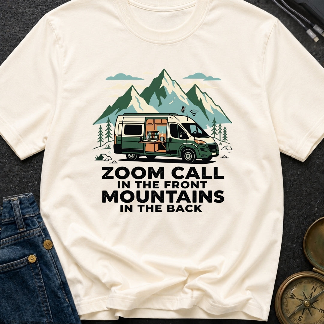 Mountains Meet Meetings - T-Shirt