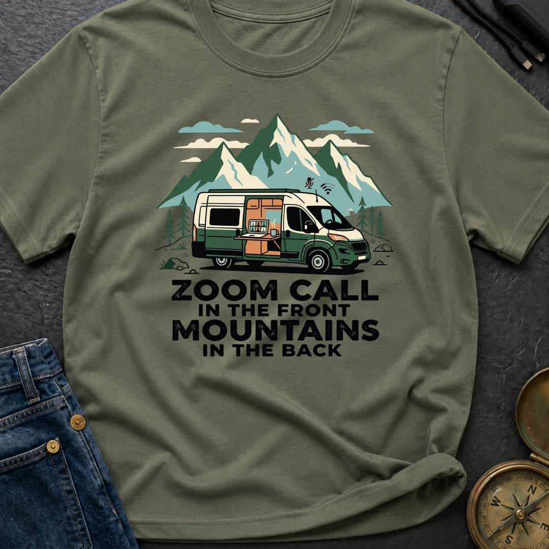Mountains Meet Meetings - T-Shirt