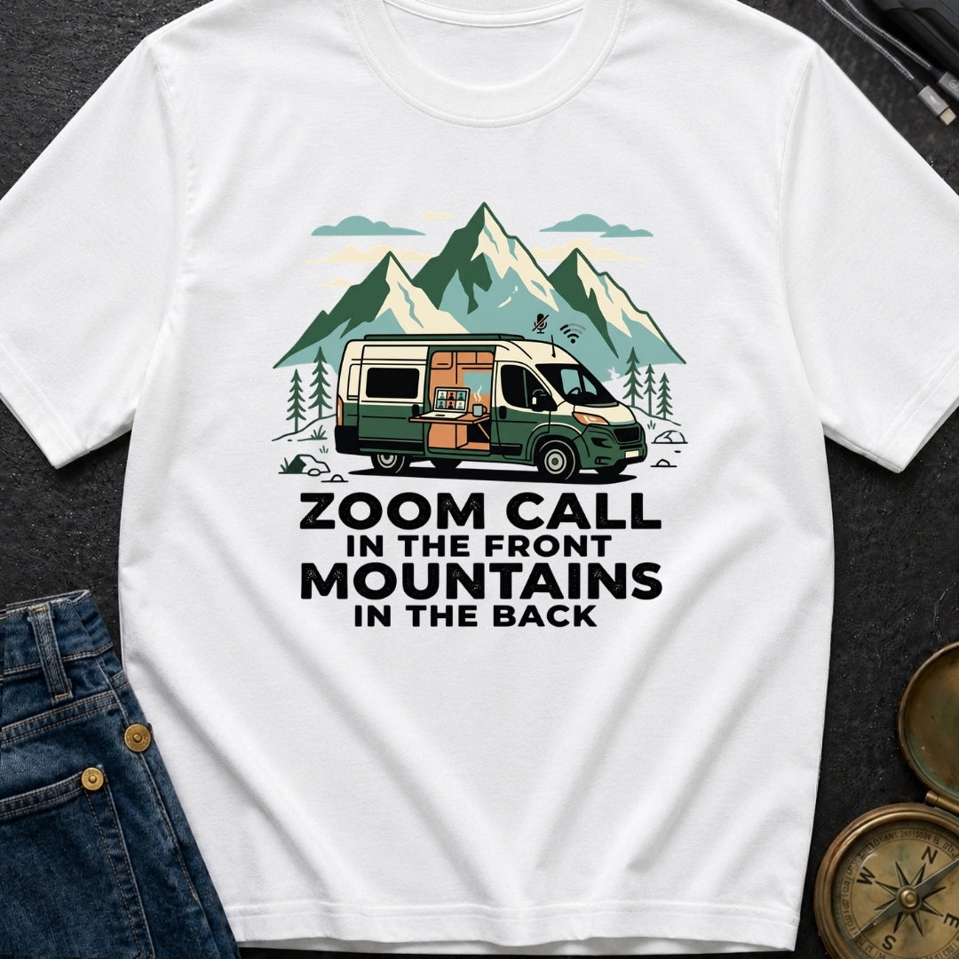 Mountains Meet Meetings - T-Shirt